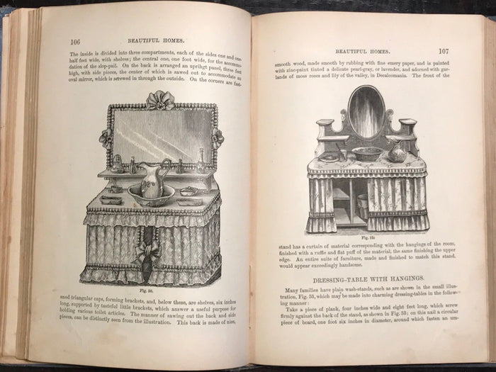 1878 - BEAUTIFUL HOMES: HINTS IN HOUSE FURNISHING - 1st/1st VICTORIAN DESIGN