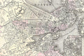 1879 Map of Boston Wall Mural