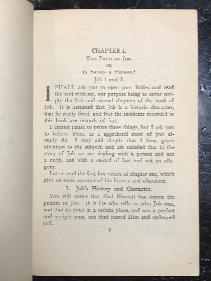 1909 SATAN AND THE SAINT - Gray 1st - ARMAGEDDON, BIBLICAL END-TIMES, DEMONOLOGY