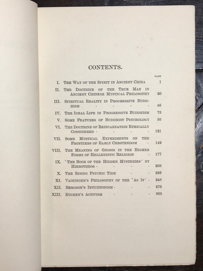 1913 - QUESTS OLD AND NEW by GEORGE R.S. MEAD, 1st - SPIRIT MYSTICISM PSYCHIC