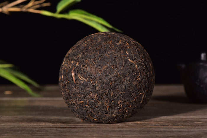 2005 Tian Fu Xiang "Menghai Ripe Tuo" Aged Pu-erh Tea | Yunnan Sourcing Tea Shop