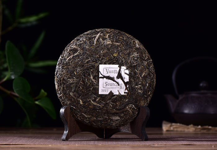2017 Yunnan Sourcing "He Bian Zhai" Wild Arbor Raw Pu-erh Tea Cake | Yunnan Sourcing Tea Shop