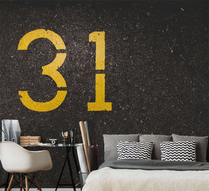 31 Street Wall Mural-Wall Mural-Eazywallz