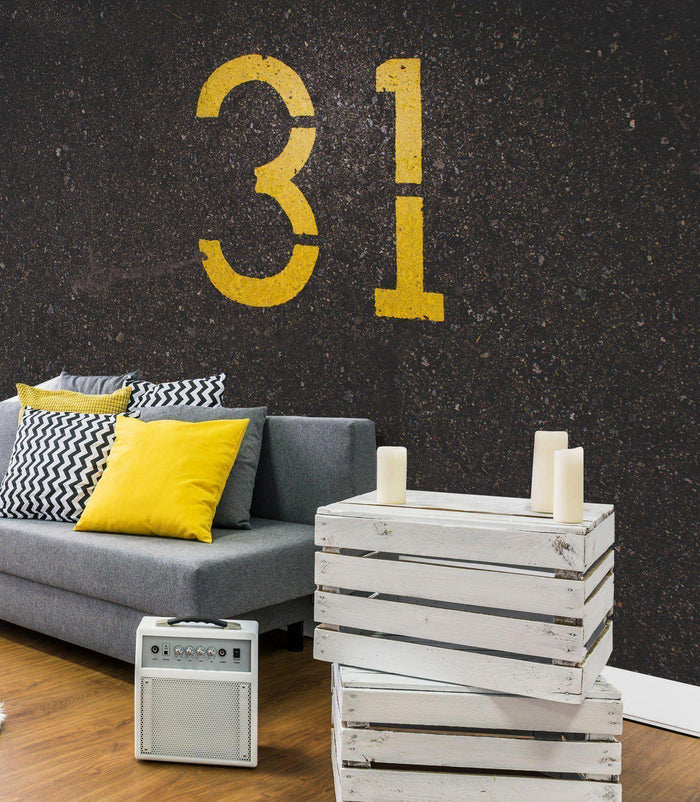 31 Street Wall Mural-Wall Mural-Eazywallz