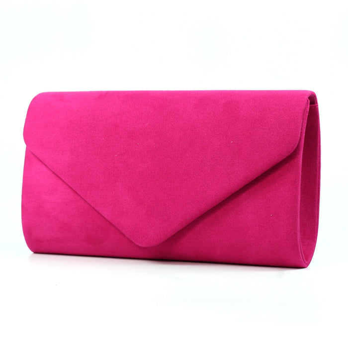 Abby / Amy Fuchsia Clutch Bag