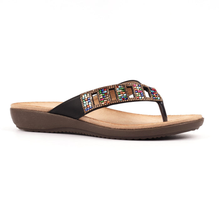 Abigail II Black Sandal