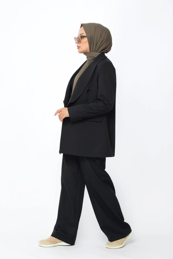 Adelle Blazer - Black - Divinity Collection