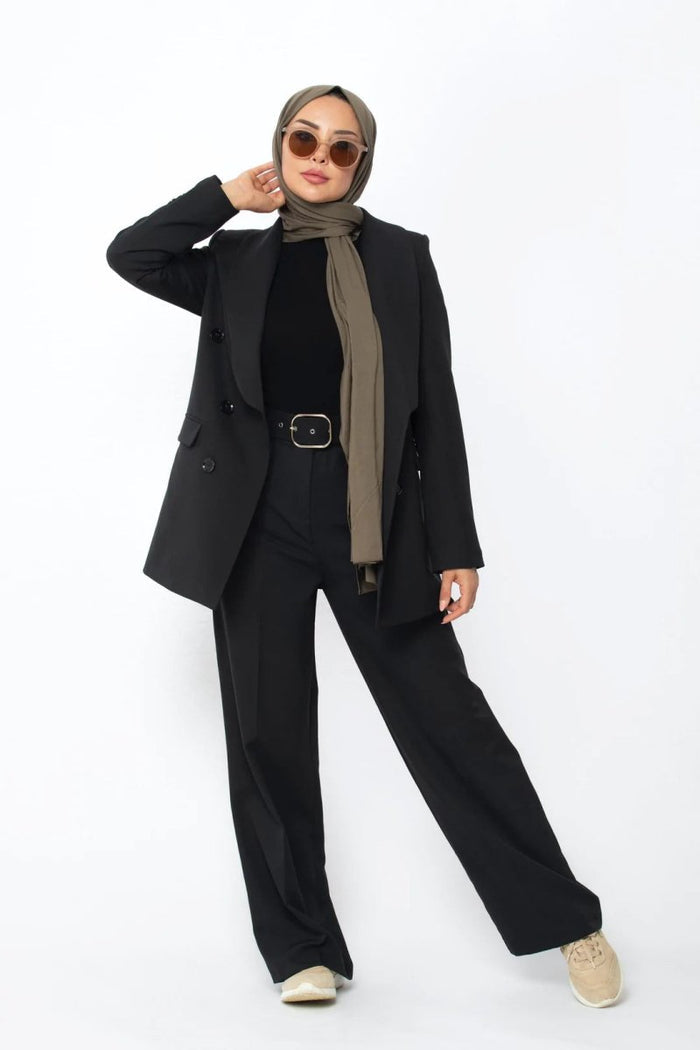 Adelle Blazer - Black - Divinity Collection