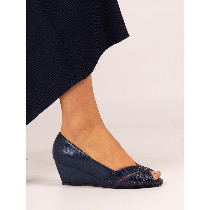 Adriana Navy Shoe