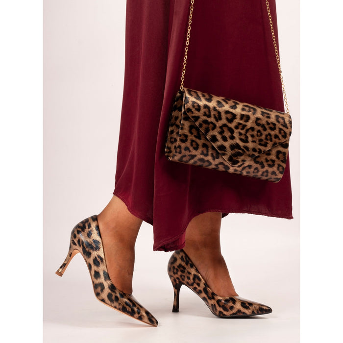 Ailsa Gold Clutch Bag