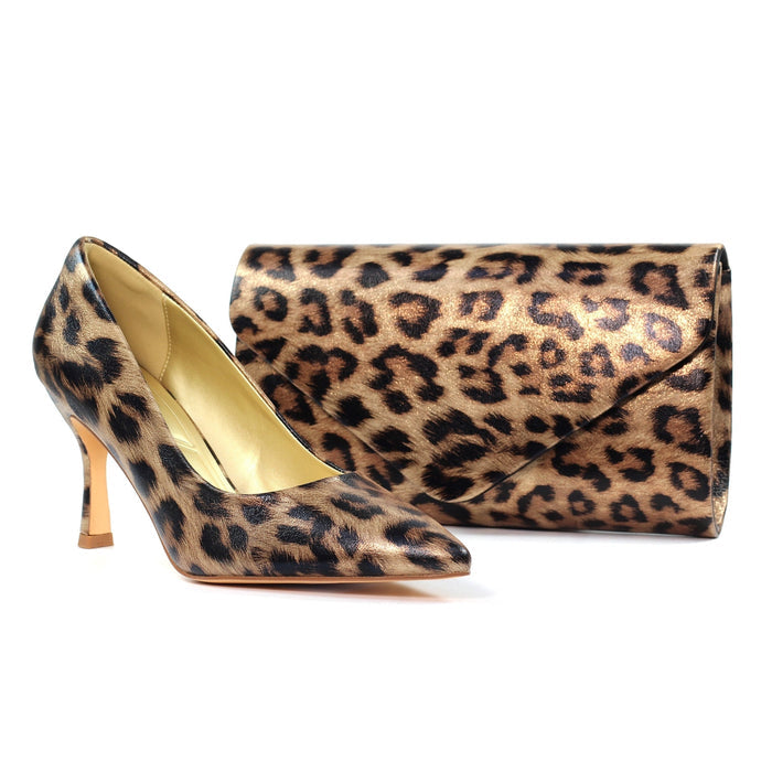 Ailsa Gold Clutch Bag