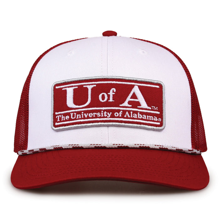 Alabama Crimson Tide Rope Trucker, product view