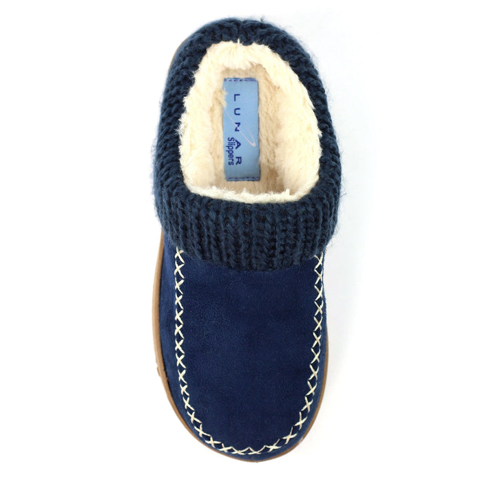 Albany Navy Boxed Slipper
