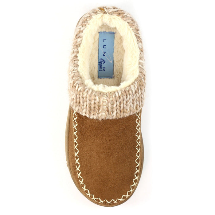 Albany Tan Boxed Slipper