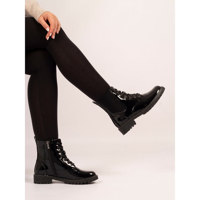 Alexis Black Ankle Boot