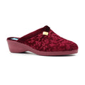 Amaretto Burgundy Mule Slipper