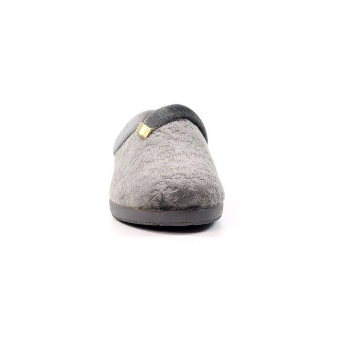 Amaretto Grey Mule Slipper