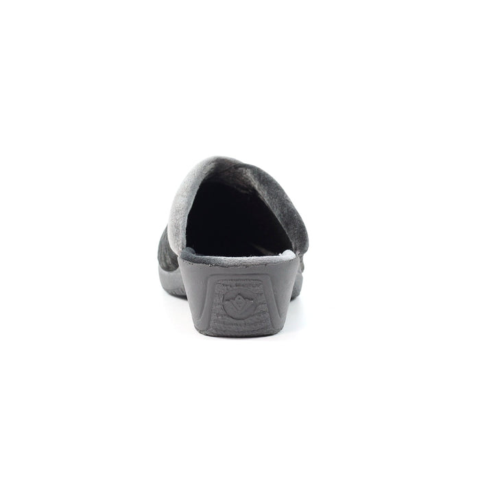 Amaretto Grey Mule Slipper