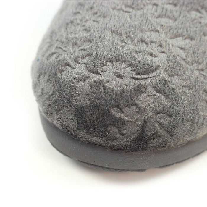 Amaretto Grey Mule Slipper