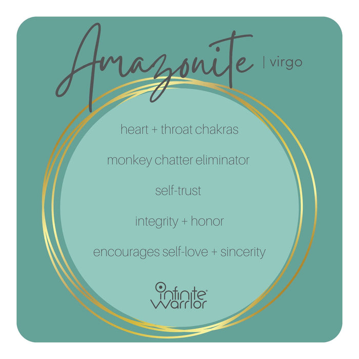 Amazonite Crystal Bracelet | Faceted