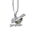Amber Bird Necklace