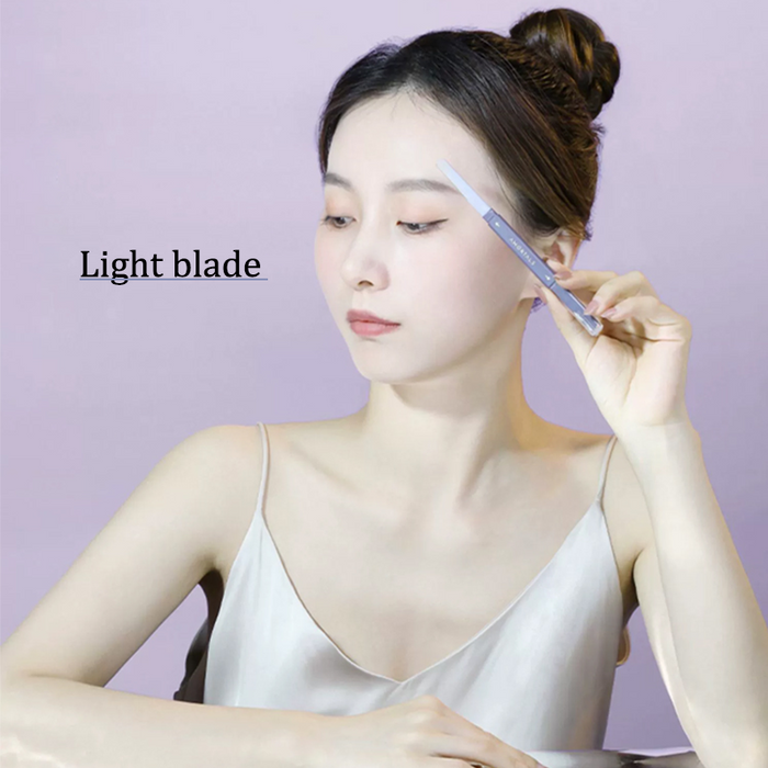 AMORTALS Dual-Head Micro Precision Eyebrow Razor (Single Unit) style Single Unit