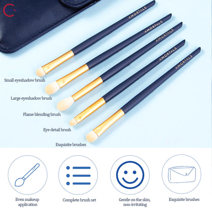 AMORTALS Stardust Eye Makeup Brush Set (5 Pieces) style 5 Pieces