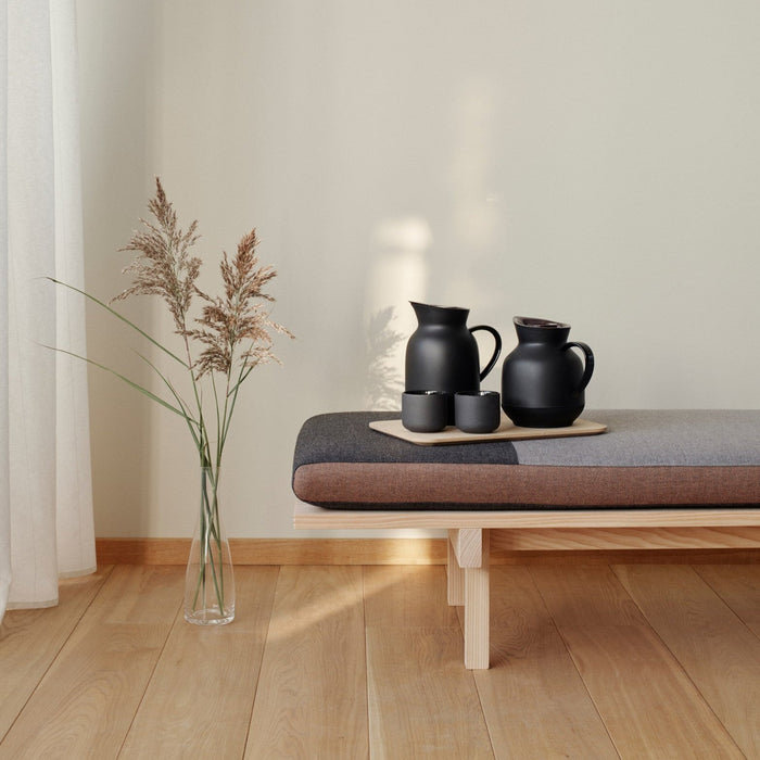 Amphora vacuum jug - tea 1L - soft black