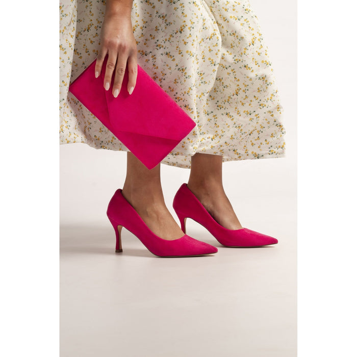 Amy Fuchsia Court Shoe