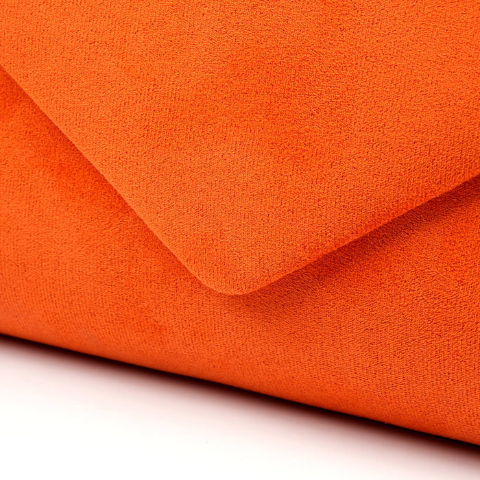 Amy Orange Clutch Bag
