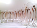 Anchor Hocking Mid-Century Festive Glassware in Original Box (Set of 8)