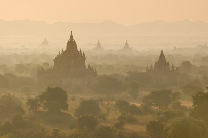 Ancient Temple in Bagan, Myanmar Wall Mural-Wall Mural-Eazywallz