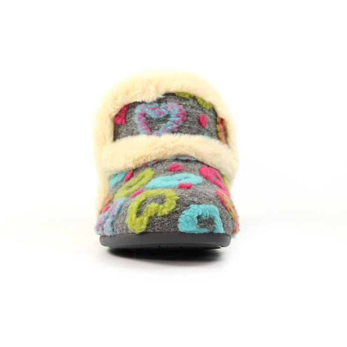 Angel Grey Boot Slipper