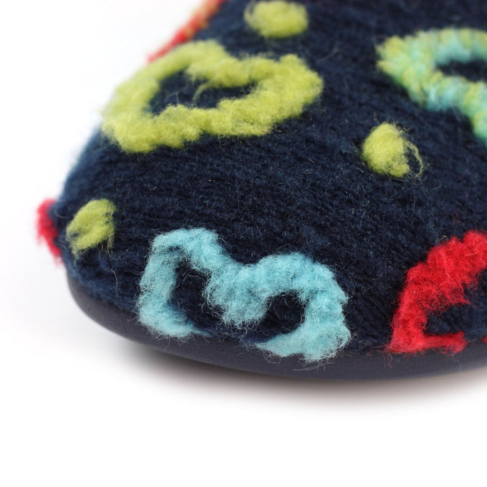 Angel Navy Boot Slipper