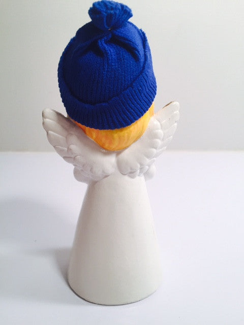 Angel With Stocking Cap Figure
