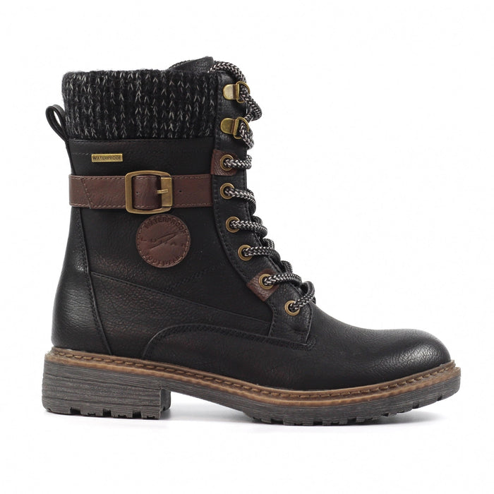 Annabelle Black Waterproof Boot
