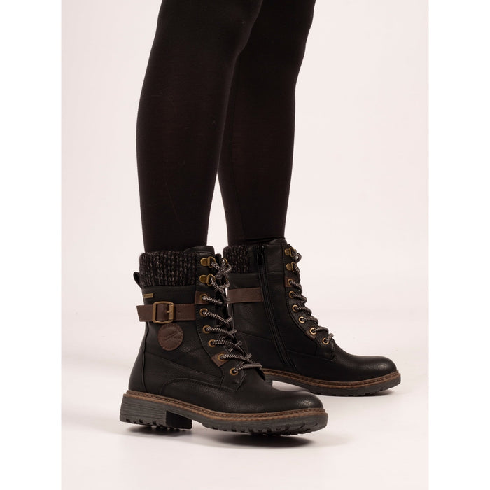 Annabelle Black Waterproof Boot