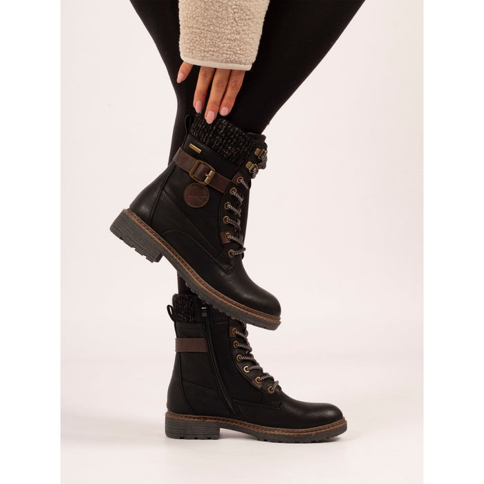 Annabelle Black Waterproof Boot