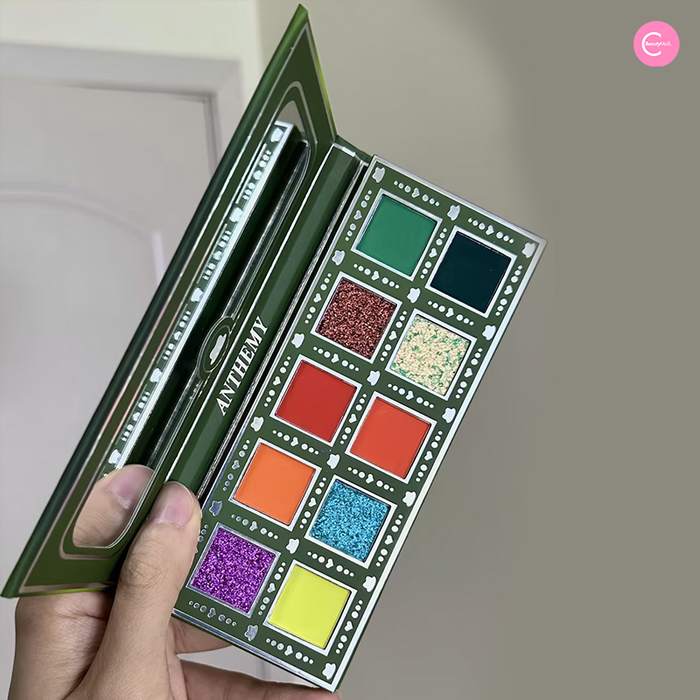 Anthemy Living Creatures Compendium 2.0 Moon Series – Dart Frog Chameleon Eyeshadow Palette detail