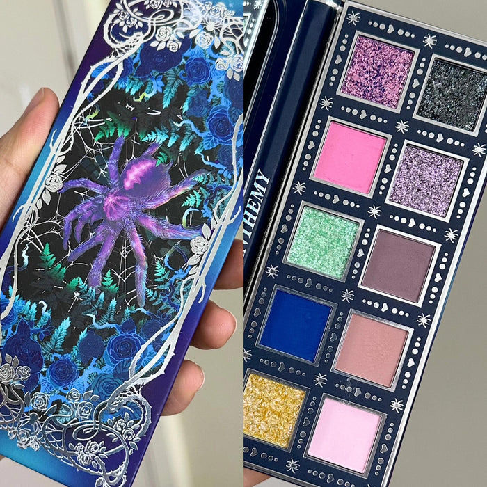 Anthemy Living Creatures Compendium 2.0 Moon Series – Furry Tarantula Chameleon Eyeshadow Palette detail