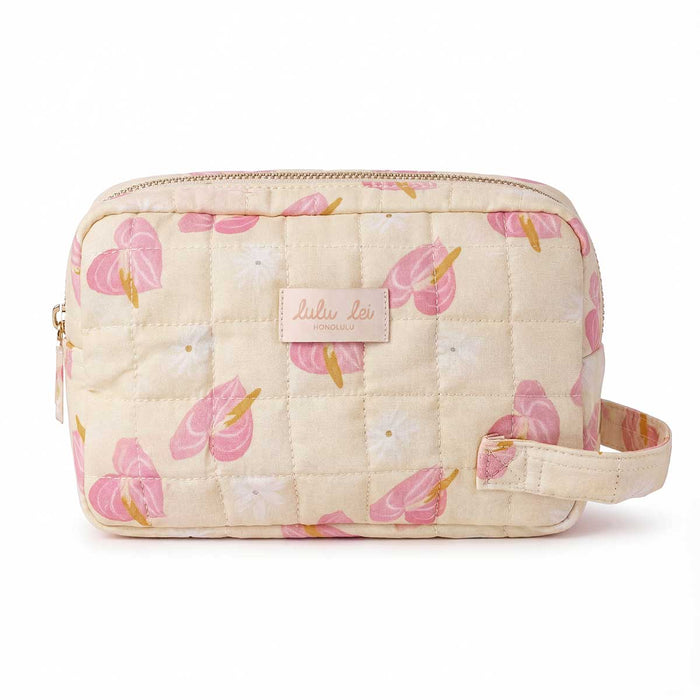 Anthuriums Bloom Pouch with Handle