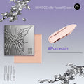 ANYCOCO Cream Foundation compact with a beige cream pan and #Porcelain shade label