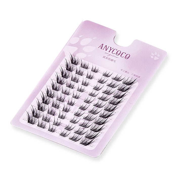 ANYCOCO Fox Eye Cluster Lashes style #01