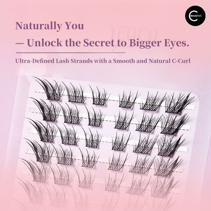 ANYCOCO Fox Eye Cluster Lashes style #01