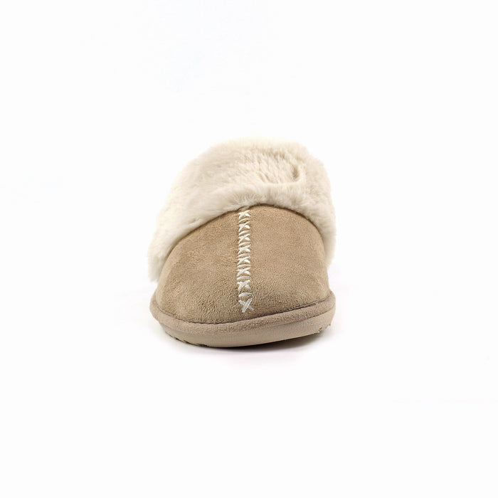 Aphrodite Beige Mule Slipper