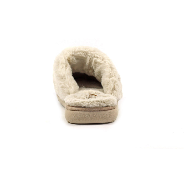 Aphrodite Beige Mule Slipper
