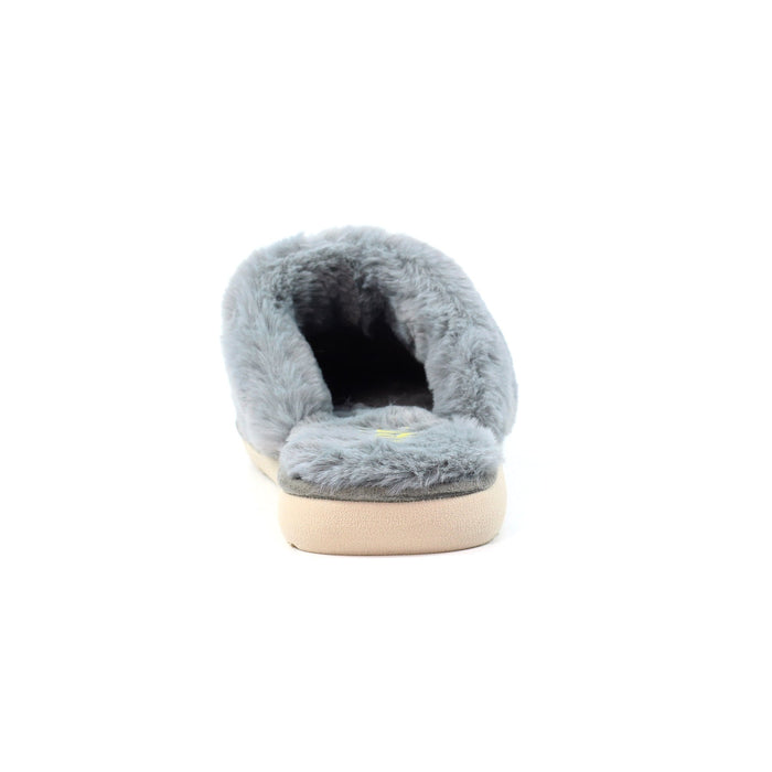 Aphrodite Grey Mule Slipper