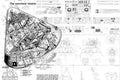 Apollo 11 Mission Blueprints Wallpaper-Wall Mural-Eazywallz