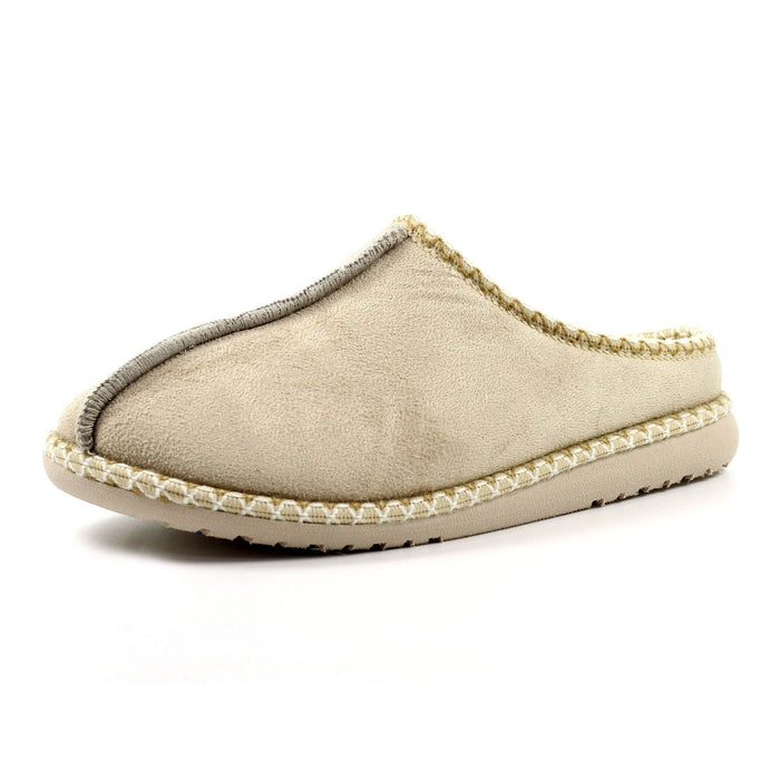 Apollonia Beige Mule Slipper
