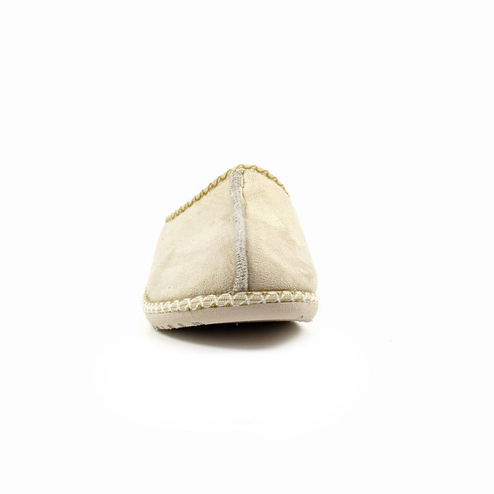 Apollonia Beige Mule Slipper